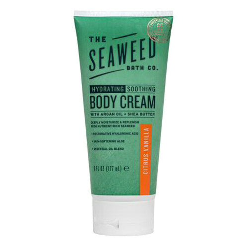 The Seaweed Bath Co Wildly Natural Seaweed Citrus Vanilla Hydrating Body Cream, 6 Oz